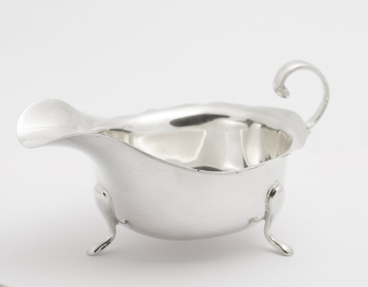 Antique Harrods Sterling Silver Sauce Boat Hallmarked Sheffield 1932 (3267)