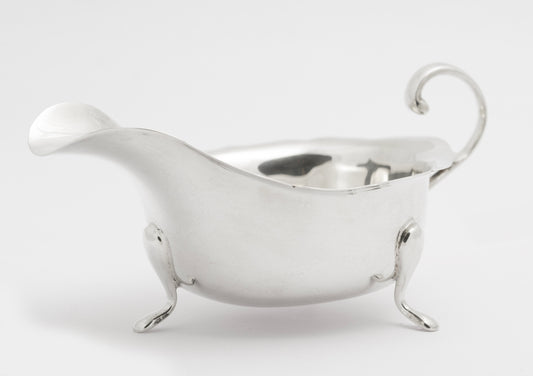 Antique Harrods Sterling Silver Sauce Boat Hallmarked Sheffield 1932 (3267)