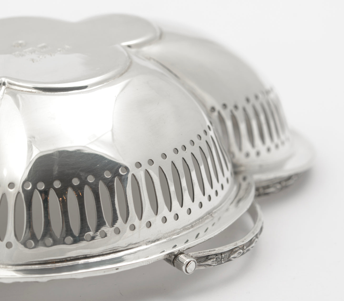 Antique Sterling Silver Sweetmeat Basket Hallmarked 1911 William Hutton & Sons (3271)