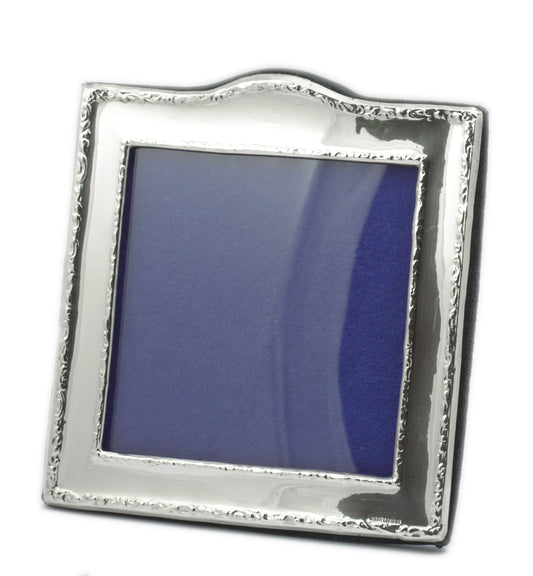 Vintage Sterling Silver Fronted Photo Frame Hallmarked 1996 Square Size (3272)