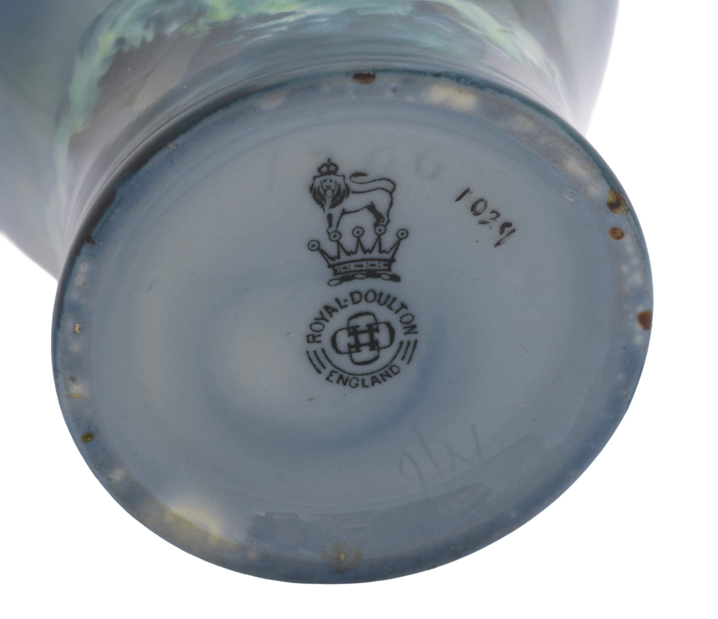 Antique Royal Doulton Titanian Ware Vase Hand Painted Seagulls by Harry Allen (3319)