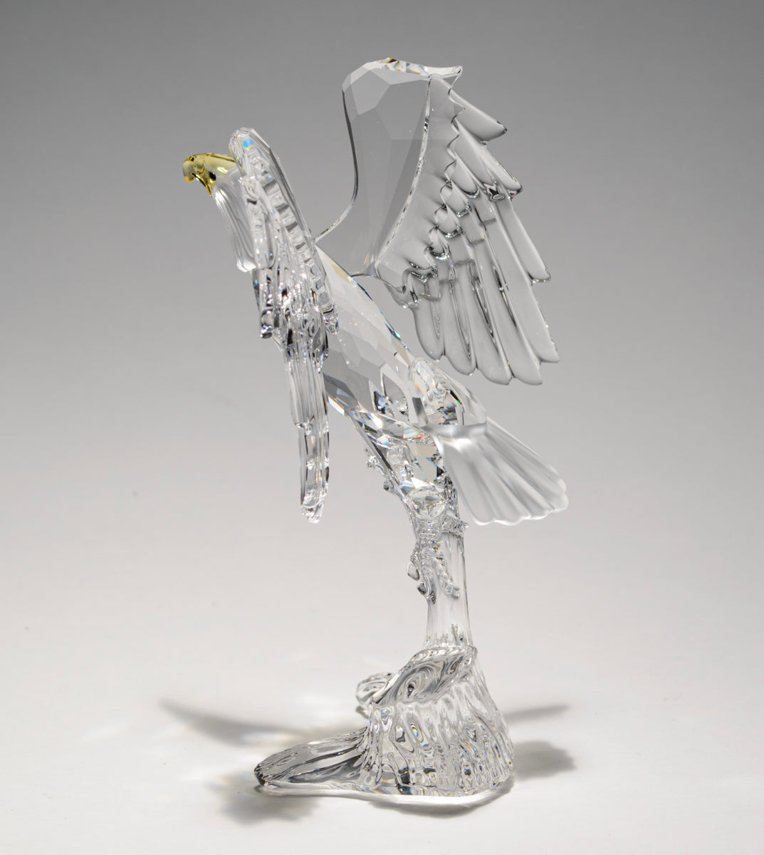 Quality Swarovski Crystal Bald Eagle Figurine With White Box & Cert 248003 (A1724W)