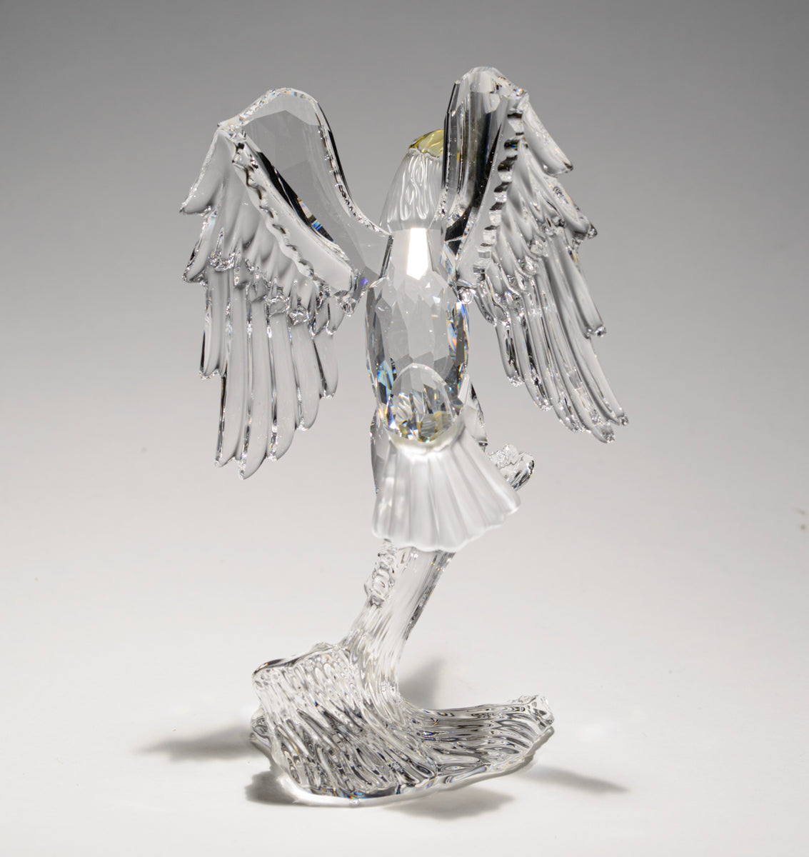 Quality Swarovski Crystal Bald Eagle Figurine With White Box & Cert 248003 (A1724W)