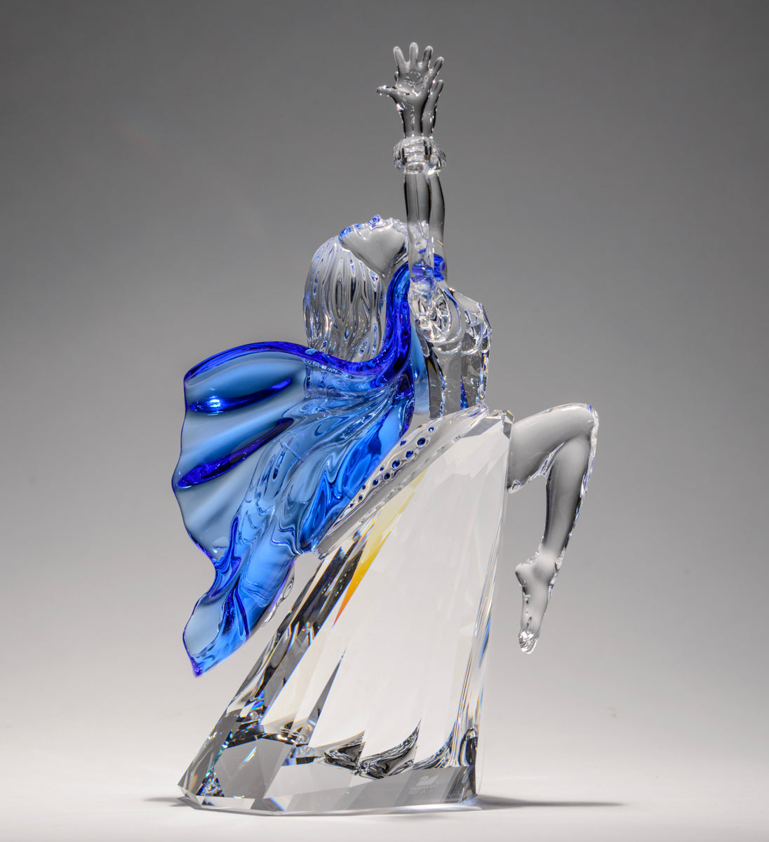 Swarovski Crystal Magic Of Dance Isadora 2002 279648/291129/602383 Stand/Plaque (A1732B)
