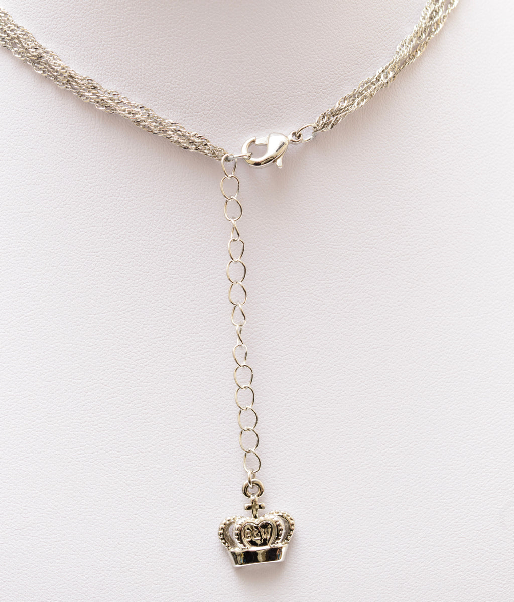 Butler & Wilson Bee Pendant Necklace with Four Strand Chain In Original Box (A1828)