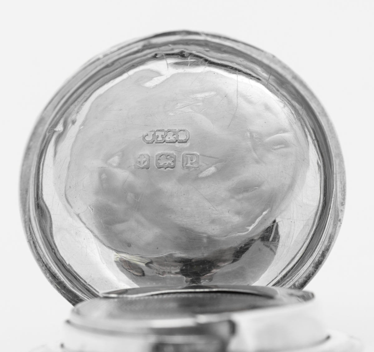 Antique Sterling Silver Full Sovereign Case Engraved Body Hallmarked 1914(A2064)