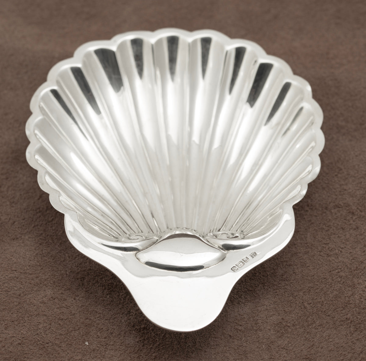 Antique Edwardian Sterling Silver Shell Dish Nut/Sweets James Deakin 1907 (B2235)