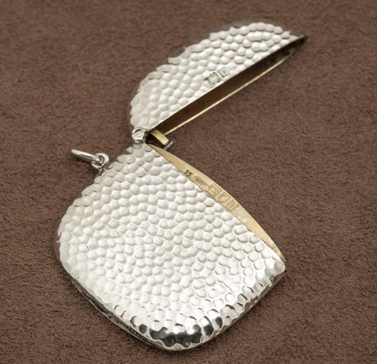 Antique Edwardian Sterling Silver Vesta Case By Sampson Morden & Co 1903 (B2236)