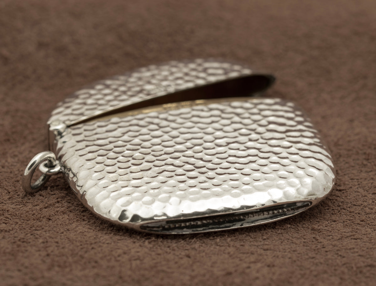 Antique Edwardian Sterling Silver Vesta Case By Sampson Morden & Co 1903 (B2236)