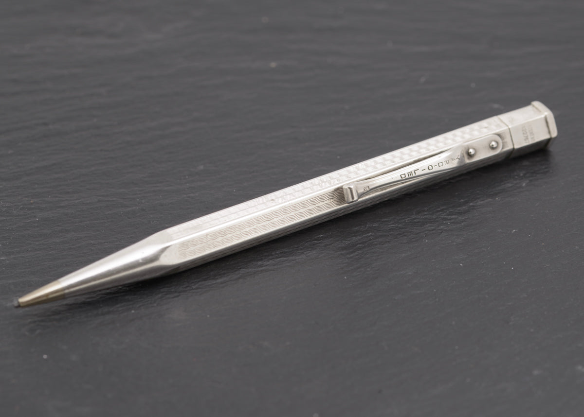 Vintage Yard-O-Led Sterling Silver Propelling Mechanical Pencil Hallmarked 1947 (B2279)