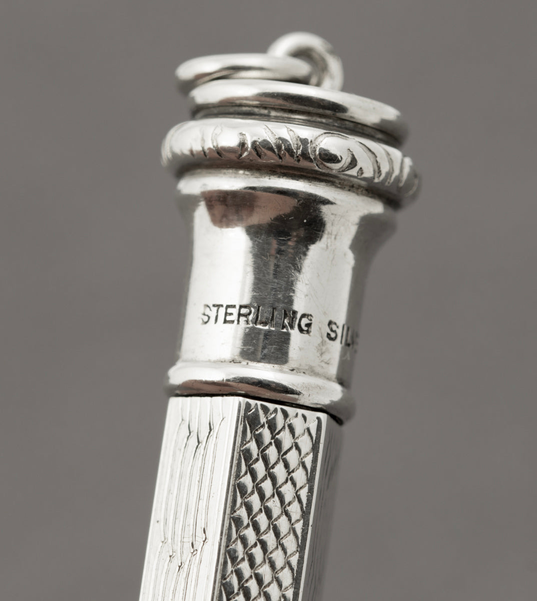 Antique Edwardian/Art Deco Sterling Silver Life-Long Propelling Mechanical Pencil (B2305)