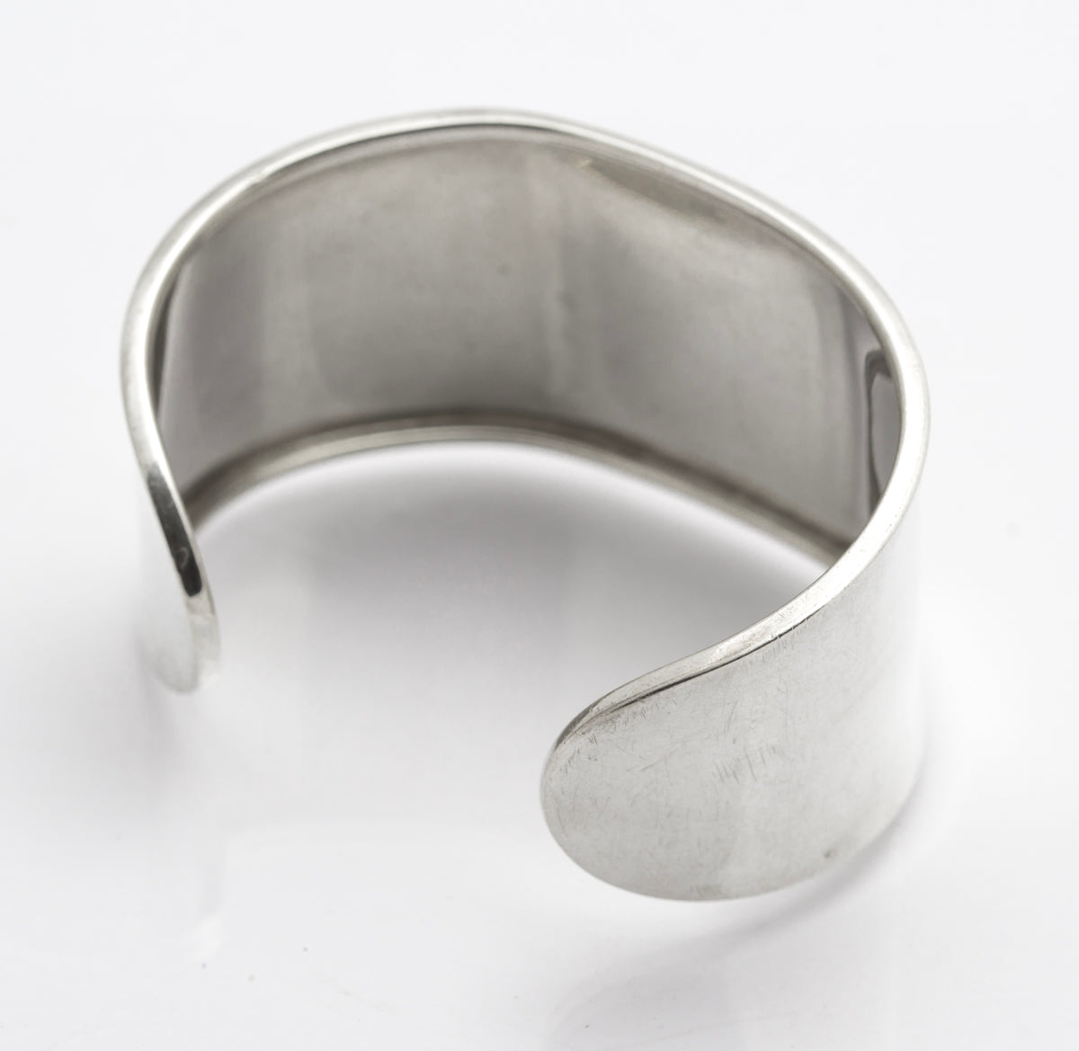 Vintage Dominique Dinouart Sterling Silver Mexican Cuff Bangle Marked DDD (B2403)