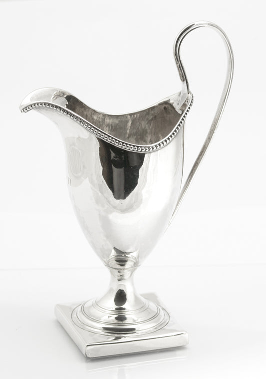 Antique Georgian George III Sterling Silver Milk/Cream Jug Hallmarked 1789 (B2408)