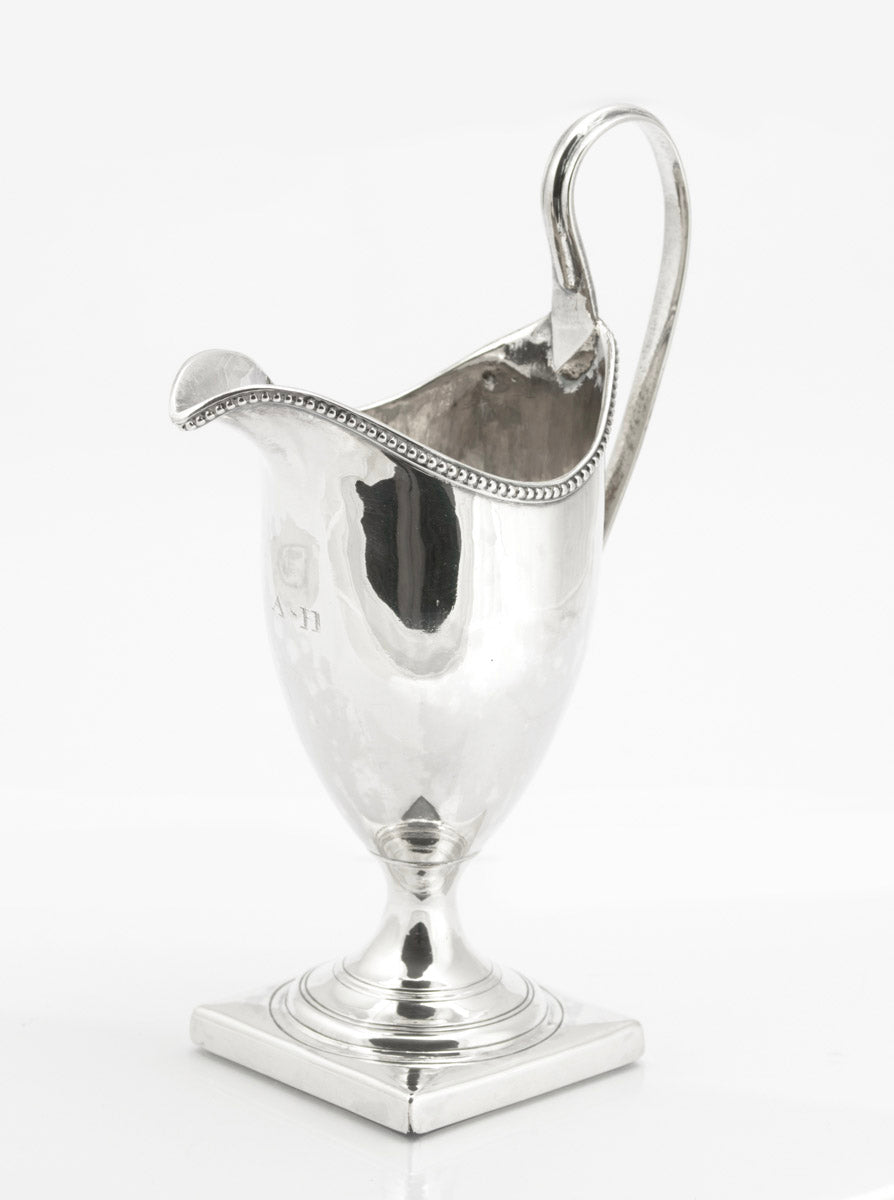 Antique Georgian George III Sterling Silver Milk/Cream Jug Hallmarked 1789 (B2408)
