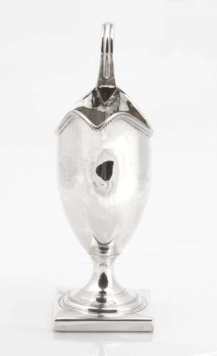 Antique Georgian George III Sterling Silver Milk/Cream Jug Hallmarked 1789 (B2408)
