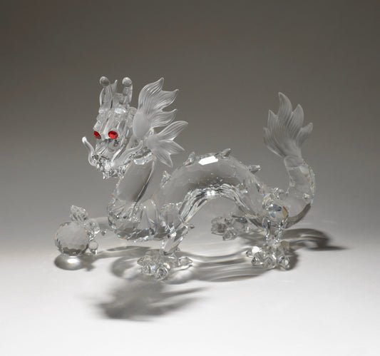 Genuine Swarovski Crystal 1997 Annual Edition Dragon In Box 208398 - Retired (B2409W)
