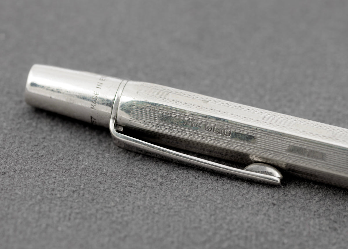 Vintage Sterling Silver Yard-O-Led Propelling Pencil Hallmarked London 1949(B2429)