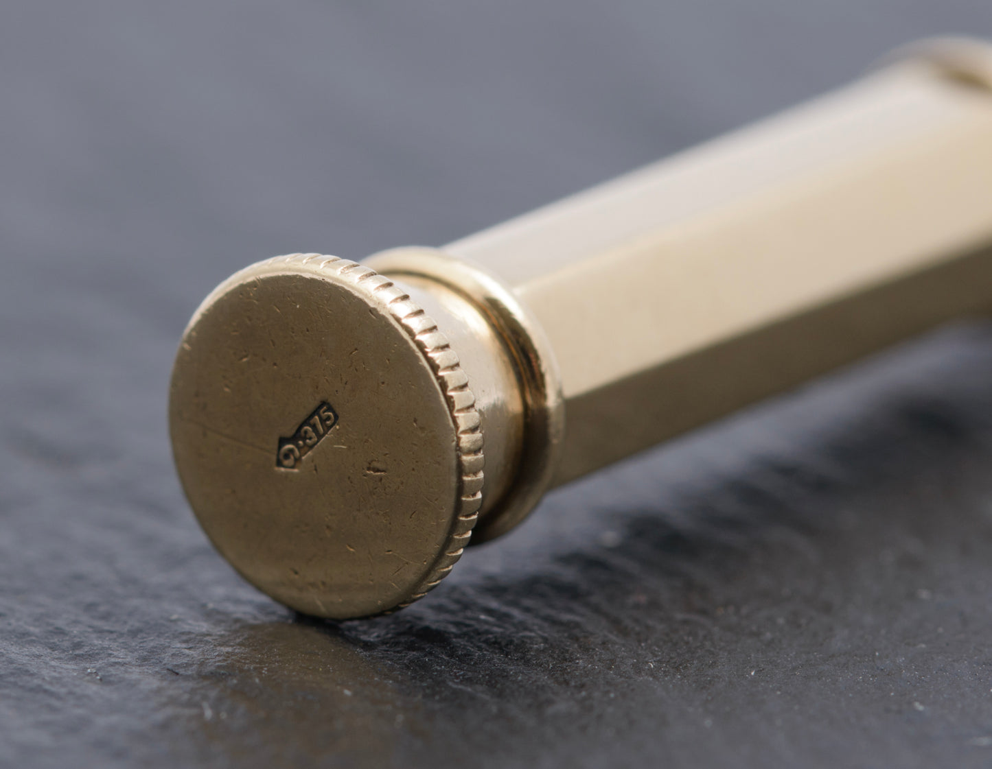 Antique Sampson Mordan Art Deco 9ct Gold Mechanical Propelling Pencil (B2589)