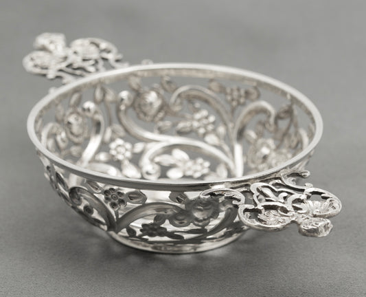 Antique William Comyns Sterling Silver Open Work Mint/Bonbon Dish (B2595)