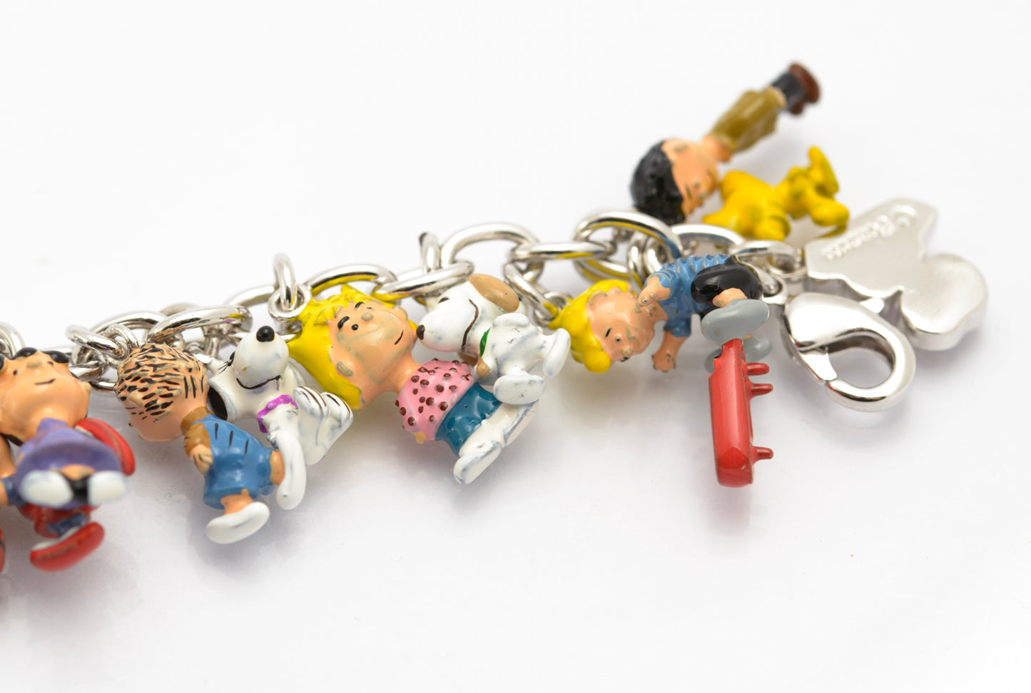 The Ultimate Peanuts Charm Bracelet Bradford Exchange Exclusive 30 Charms With Original Pouch & Box (C2795)