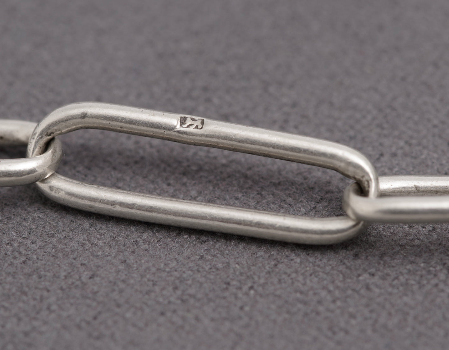 Antique Sterling Silver Trombone Link Watch Chain With Victorian Shilling Fob (C2836)