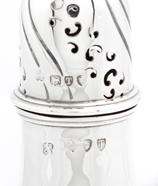 Antique Victorian Hallmarked Sterling Silver Sugar Caster London 1894 (C2842)
