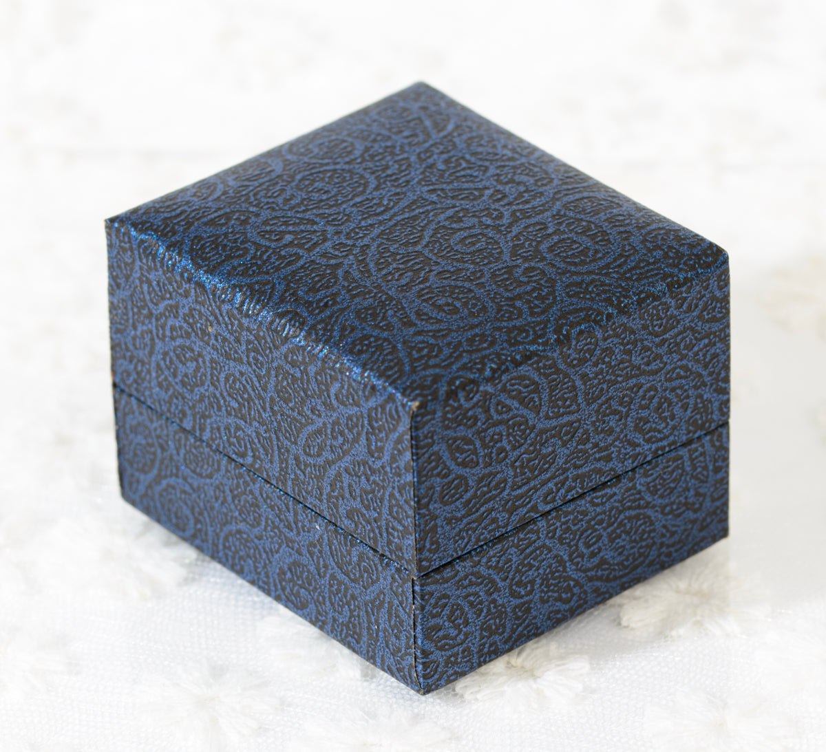 Vintage 14K 14ct Solid Gold Wedding Ring Band With Engraved Floral Design (A1583)