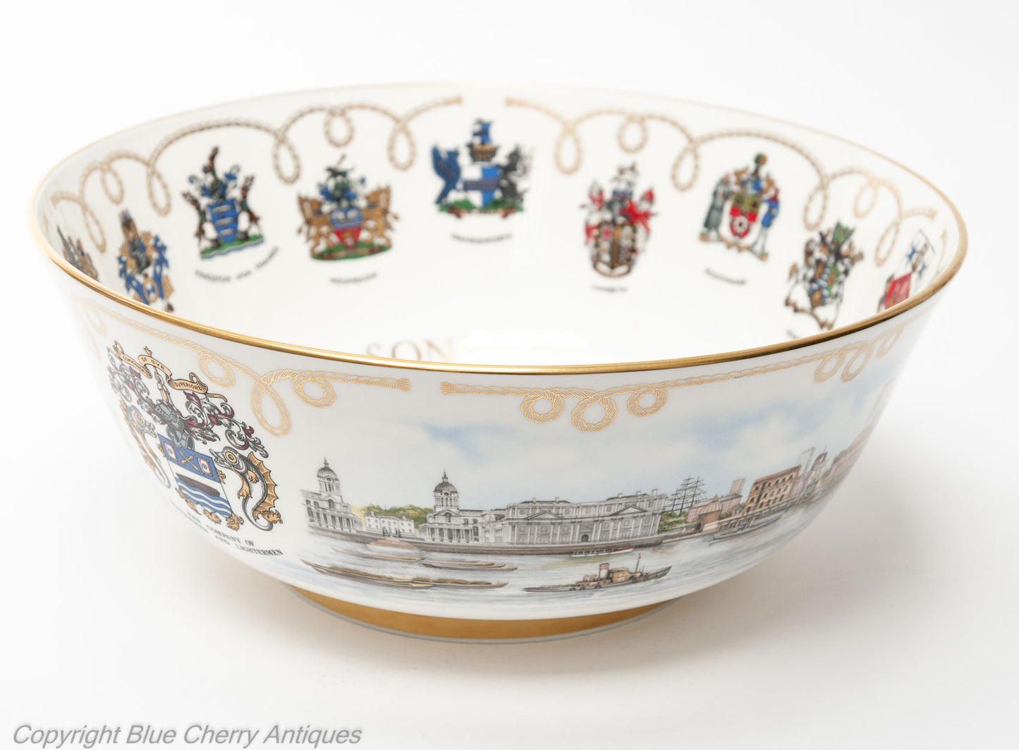 Wedgwood Limited Edition Fine Bone China ' The Thames Bowl ' - Original Box (Code 1741)