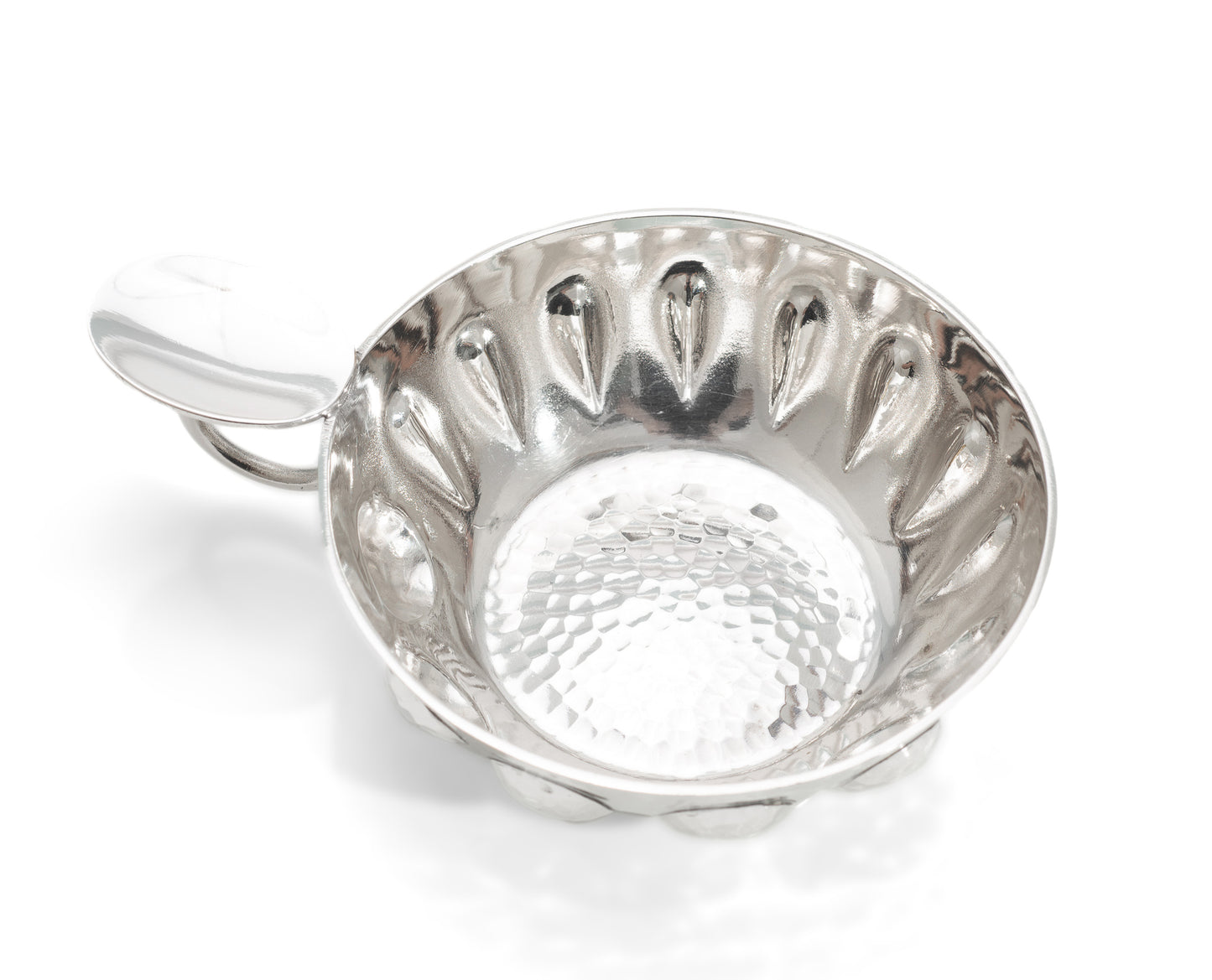 Vintage Jean Després Signed French Silver Modernist Design Wine Taster c1960 (Code 2141)