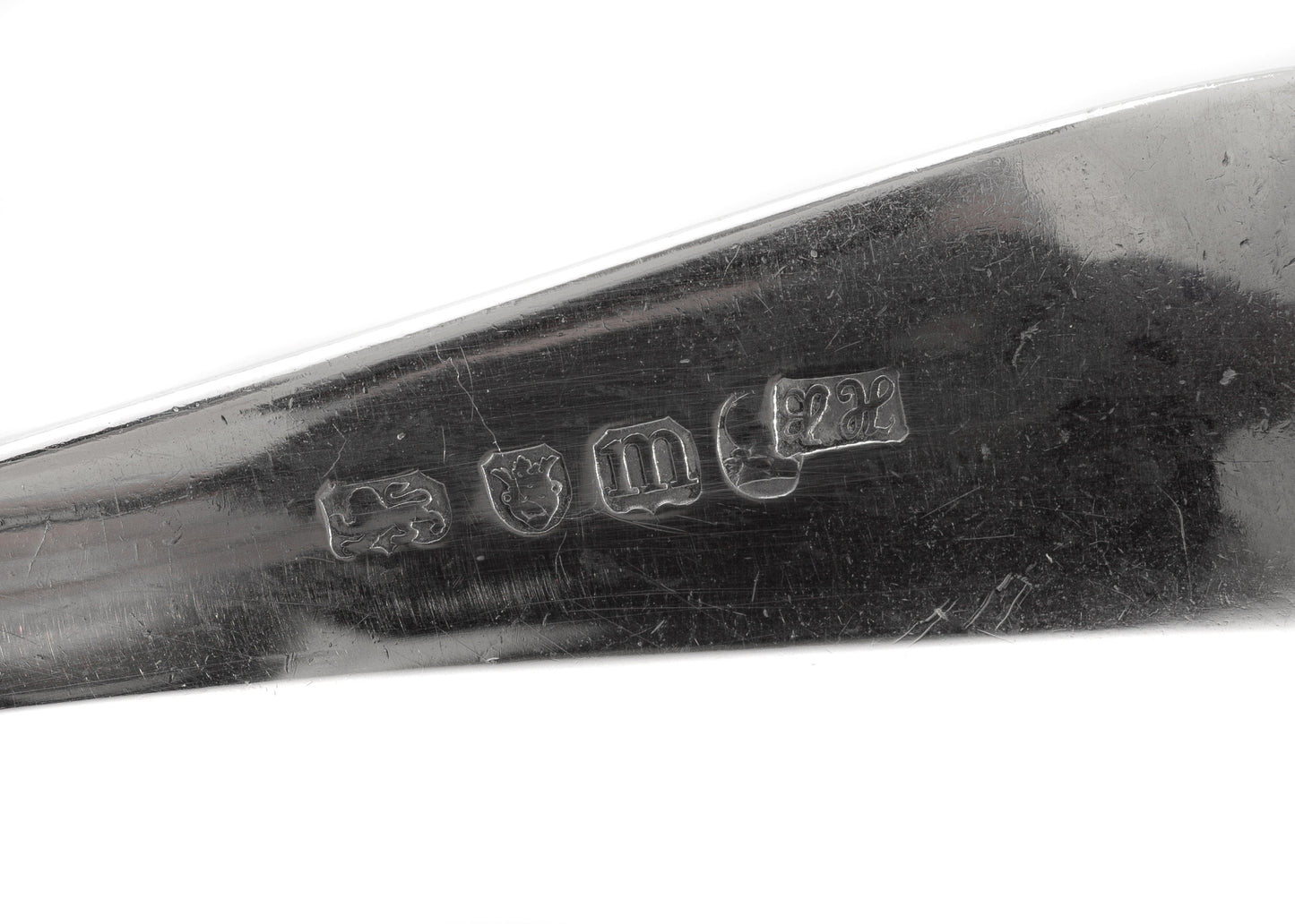 Antique George III Solid Silver Tablespoon by Hester Bateman - London 1787 (Code 2144)