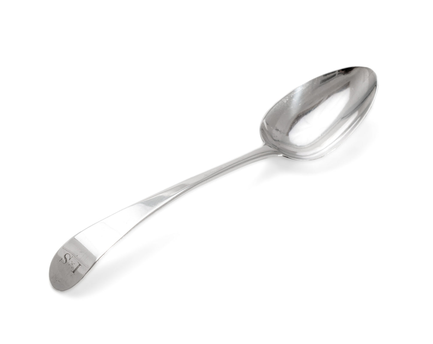 Antique George III Solid Silver Tablespoon by Hester Bateman - London 1787 (Code 2144)