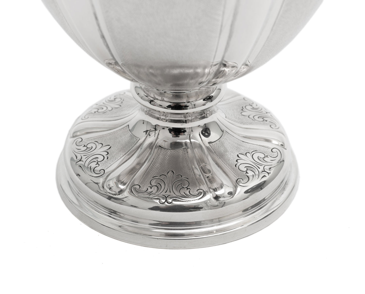 Italian Vintage Solid Silver Wine Jug / Ewer by Zanetti & Pellegrini of Milan (Code 2244)