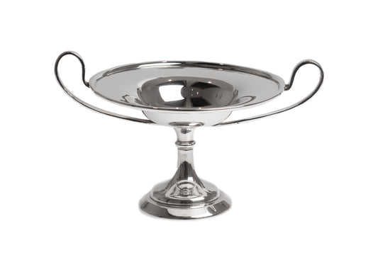 Antique Silver Pedestal Dish Goldsmiths & Silversmiths London 1907 - Edwardian (Code 2324)