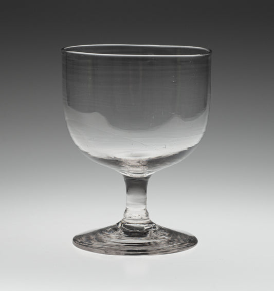 Early 19th Century Georgian Glass Rummer with Stem c1800 - English Lead Type (Code 2342)