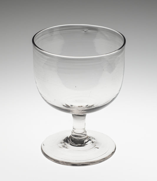 Early 19th Century Georgian Glass Rummer with Stem c1800 - English Lead Type (Code 2342)