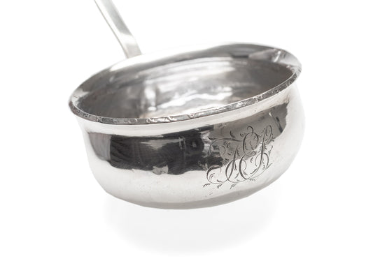 Georgian Silver Toddy Ladle with Twisted Baleen Handle c1820 (Code 2399)
