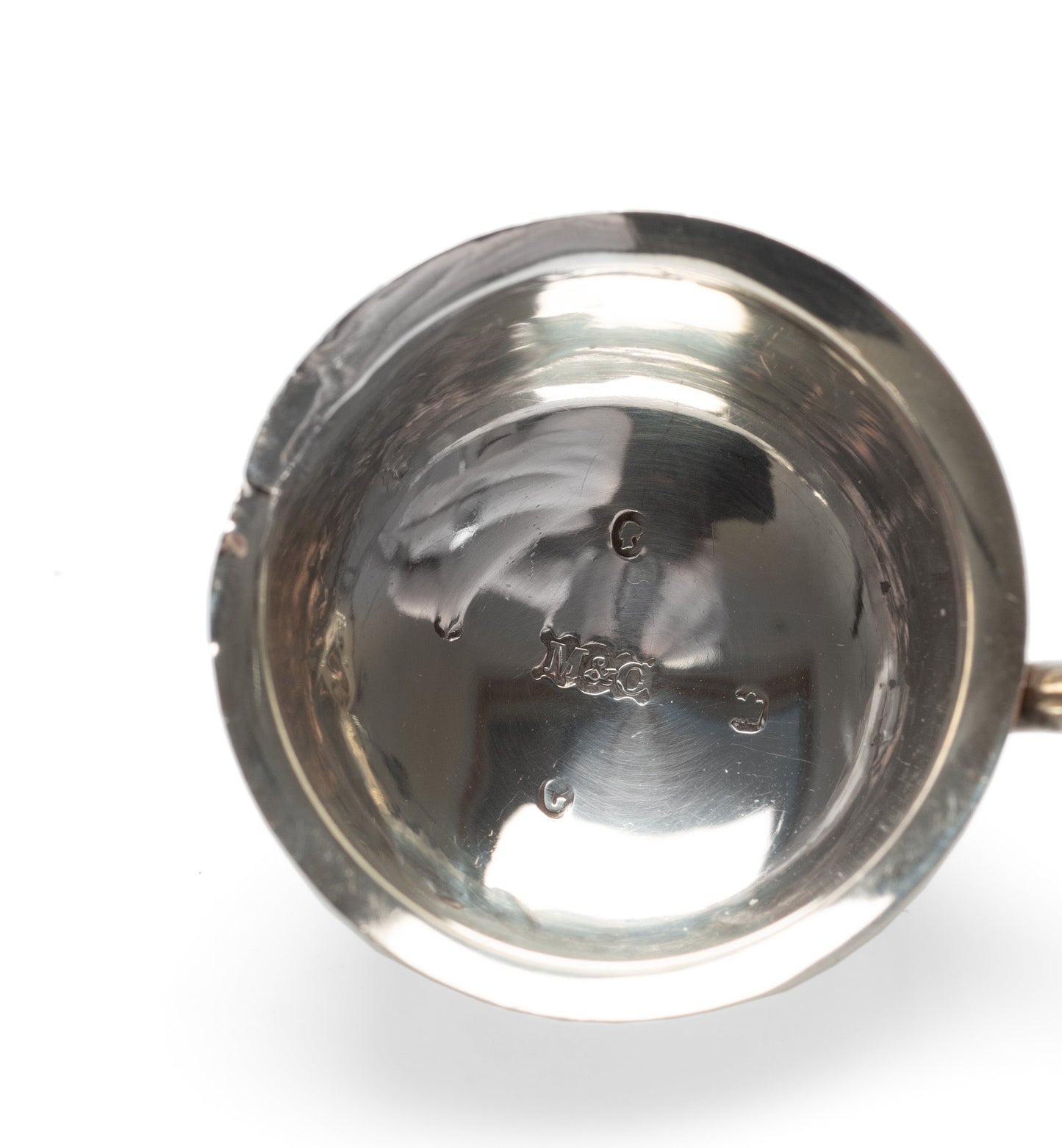 Scottish Silver Small Toddy Ladle with Baleen Handle, Edinburgh c1859 (Code 2403)