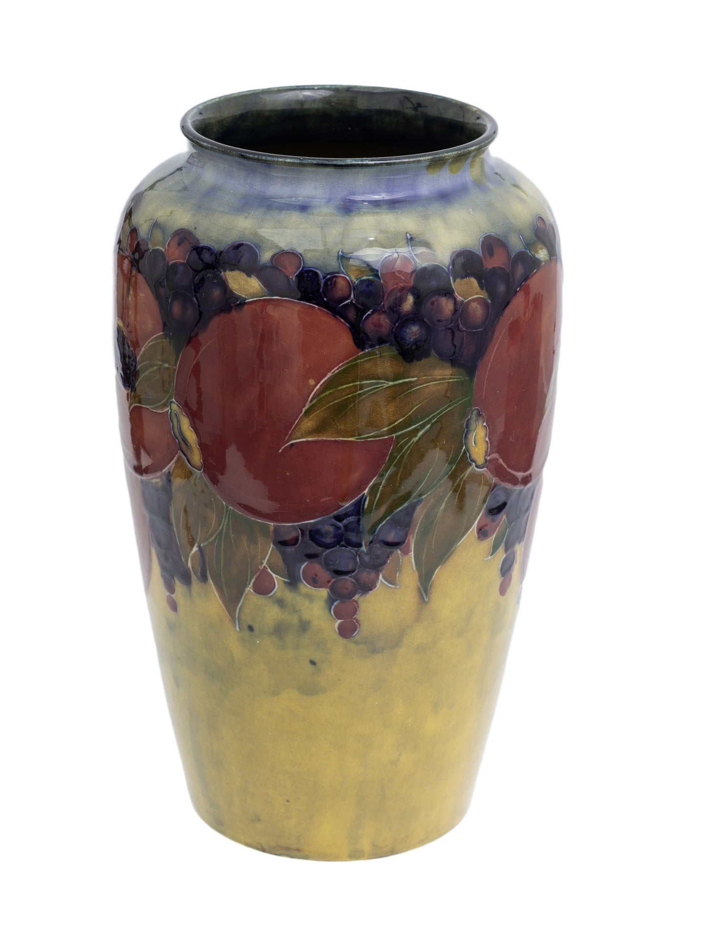 Large William Moorcroft Pomegranate Vase in Liberty Colourway - Art Deco c1930 (2933)