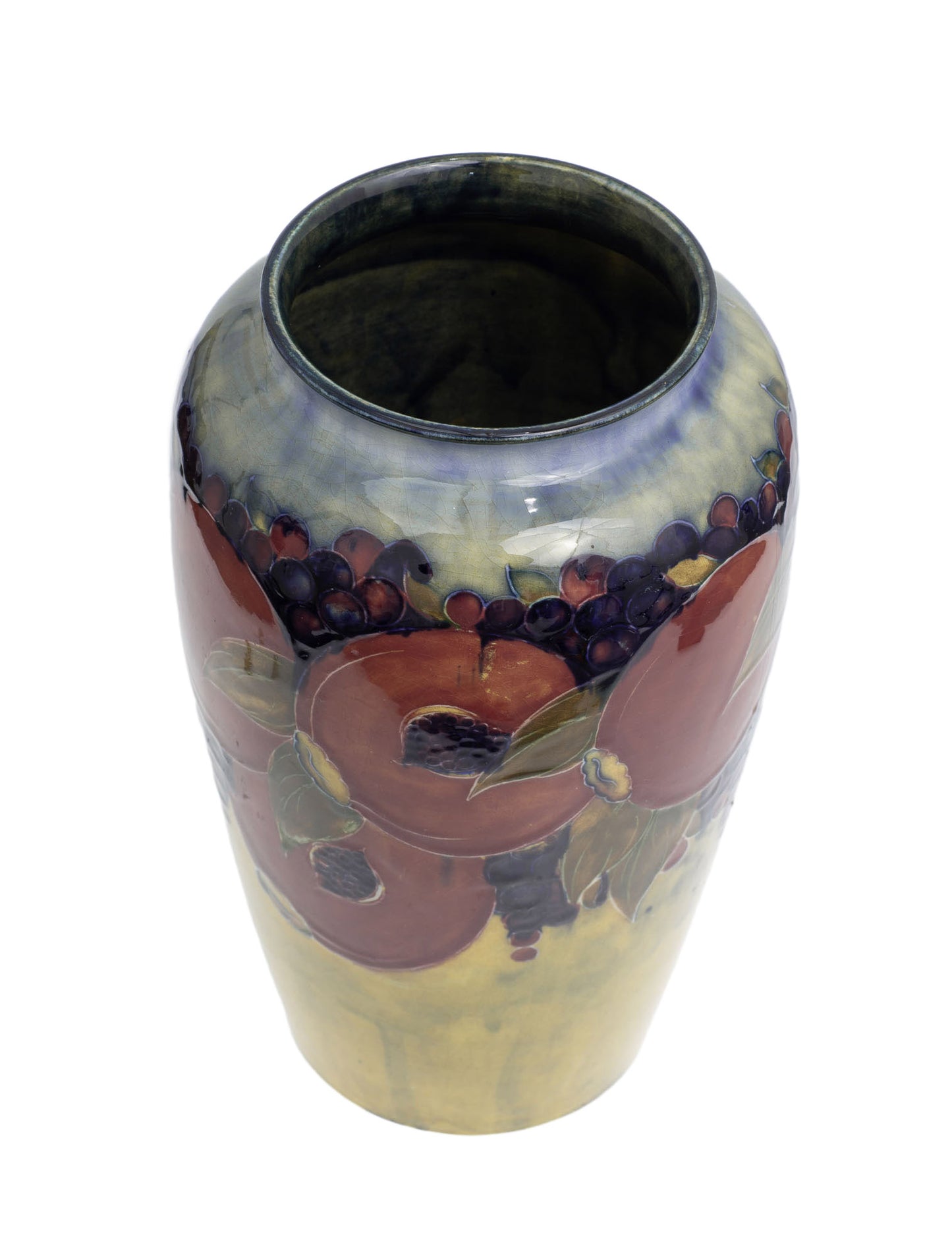 Large William Moorcroft Pomegranate Vase in Liberty Colourway - Art Deco c1930 (2933)