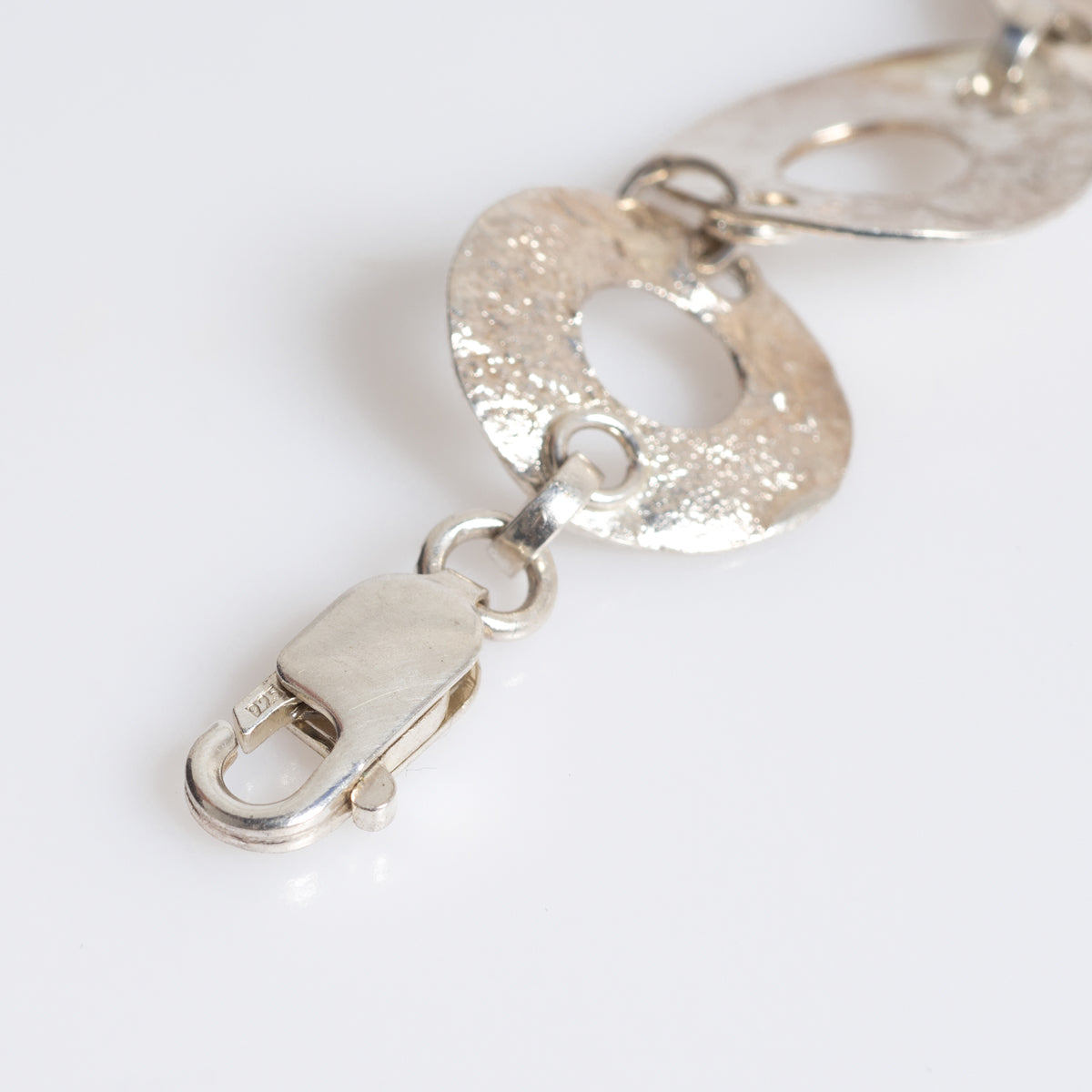 Hand Made Large Sterling Silver & Egg Yolk Amber Statement Bracelet Polish Hallmark (A1295)