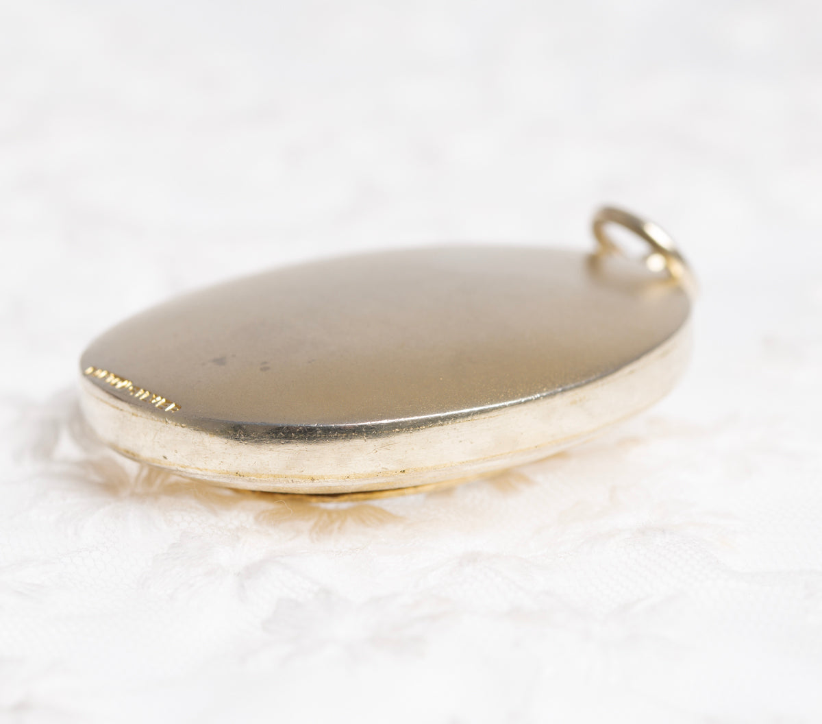 Vintage Large Sterling Silver Gilt Bombay Pendant Grand Master Jewel(A1422)