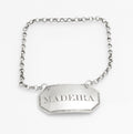 Antique Georgian Silver Decanter Label - Madeira - London 1825 by George Knight