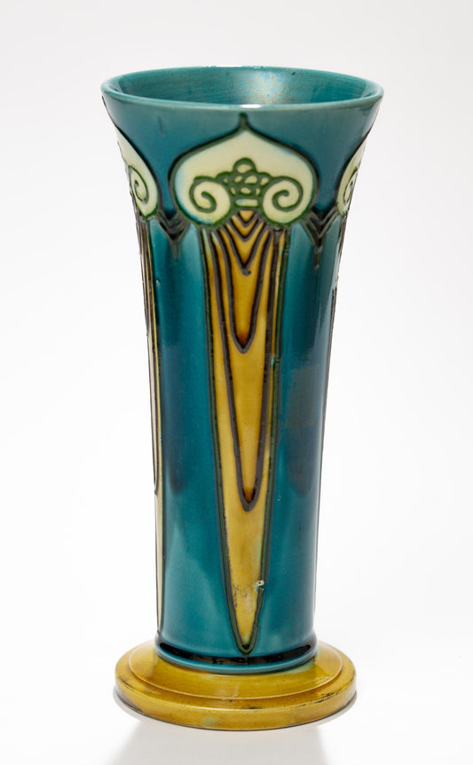 Antique Minton Secessionist No.1 Vase - Art Nouveau Period Art Pottery c1905 (3158)