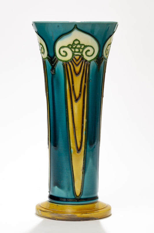 Antique Minton Secessionist No.1 Vase - Art Nouveau Period Art Pottery c1905 (3158)