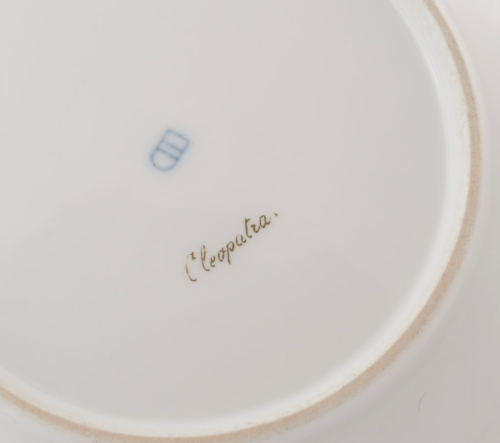 Antique Vienna Porcelain Hand Painted Cabinet Plate Cleopatra c.1900 (3266)