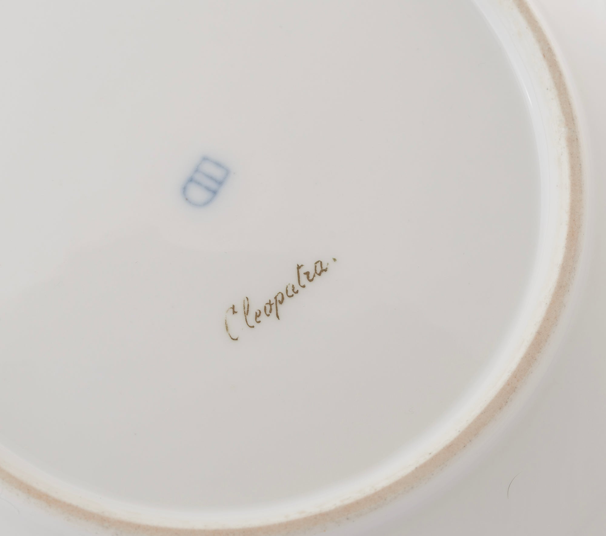 Antique Vienna Porcelain Hand Painted Cabinet Plate Cleopatra c.1900 (3266)
