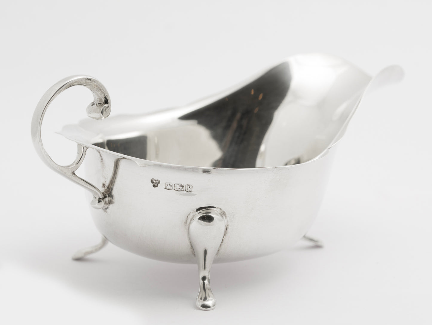 Antique Harrods Sterling Silver Sauce Boat Hallmarked Sheffield 1932 (3267)