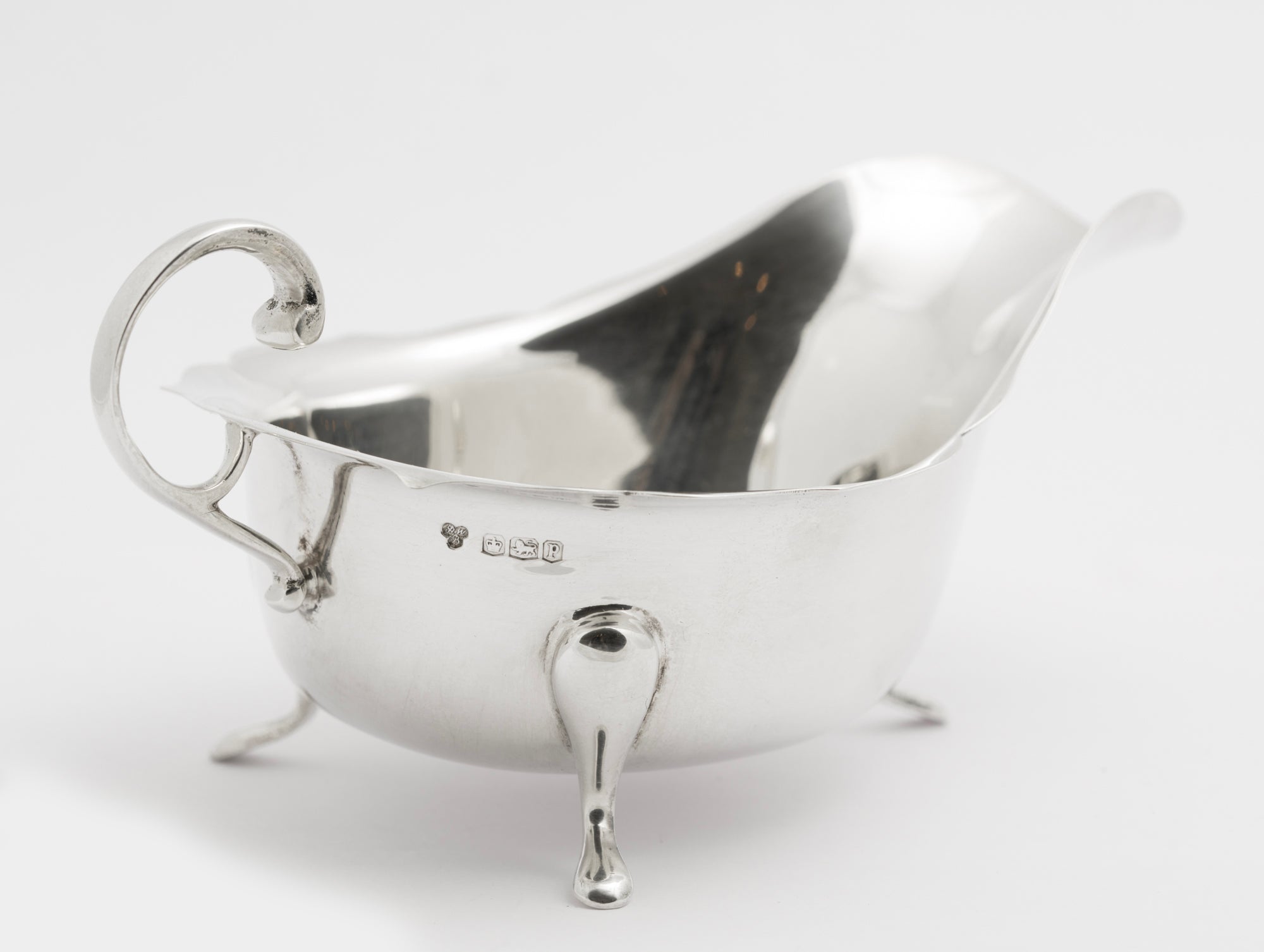 Antique Harrods Sterling Silver Sauce Boat Hallmarked Sheffield 1932 (3267)
