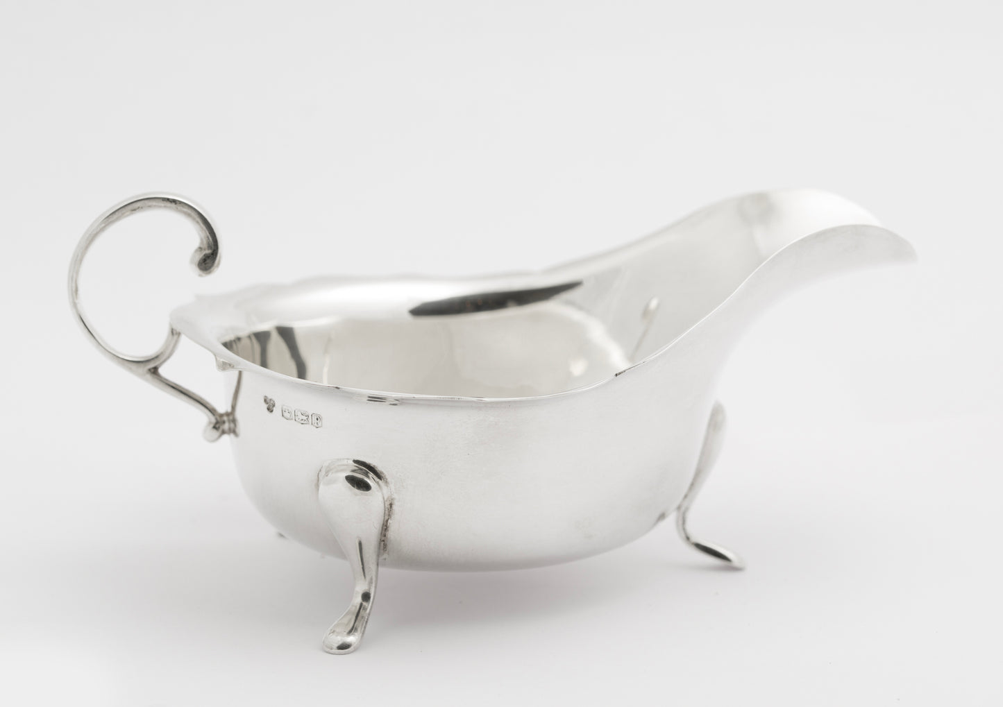 Antique Harrods Sterling Silver Sauce Boat Hallmarked Sheffield 1932 (3267)