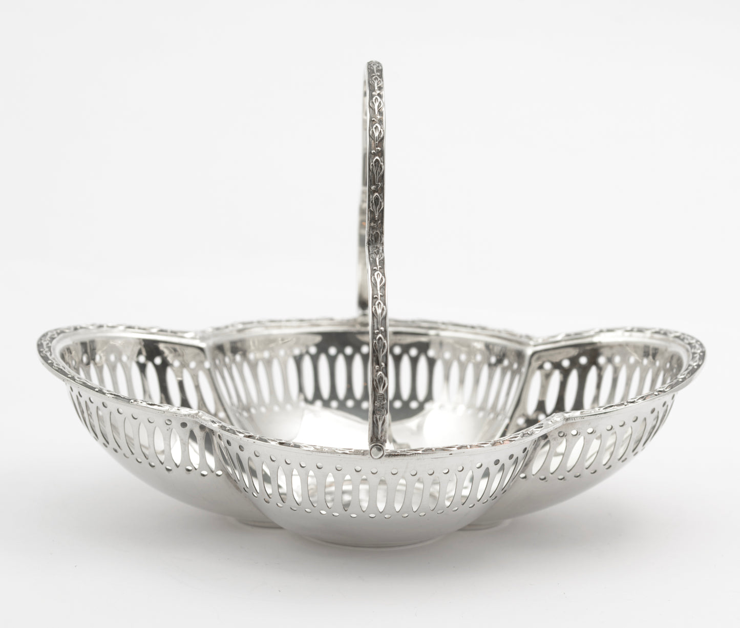 Antique Sterling Silver Sweetmeat Basket Hallmarked 1911 William Hutton & Sons (3271)